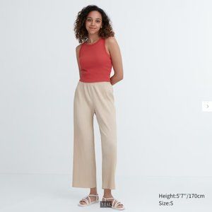 Uniqlo Pleated Straight Pants